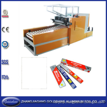 Máquina automática de rebobinamento de rolo de folha de alumínio (GS-AF-600)